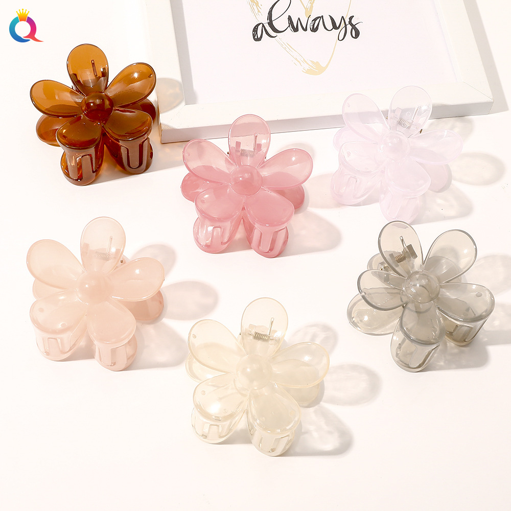 Qiyue Spring and Summer candy-colored hair clips, sweet flower hair clips, wholesale fresh hair clips, hair clamps, hair accessories pic 27