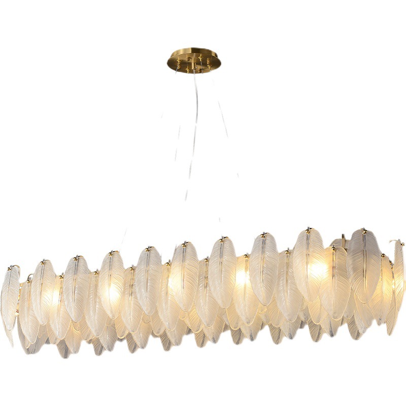 2022年新/水晶吊灯/简约吊灯白底实物图