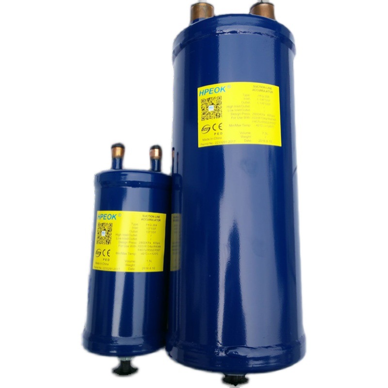 HPEOK/ PateK PKQ type gas-liquid separator, steam separation central air conditioning, cold storage, refrigeration accessories Item Picture