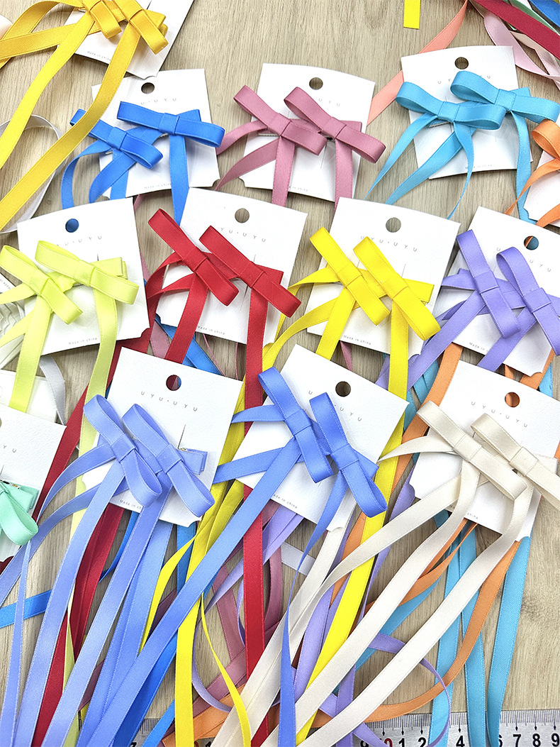 Small Package Bright Cool Silk Wool Ribbon Handmade Diy Hair Accessories Bow Material Gift Box Flower Packaging Application Scenario