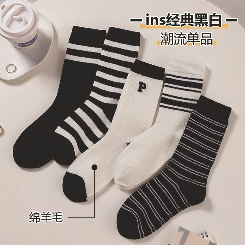 袜子女秋冬款细节图
