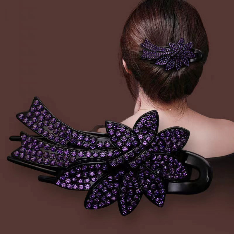 2024 current high-end duckbill hair clips, women's back head coil hair clips, ponytail clips, mom hair clips, hair accessories