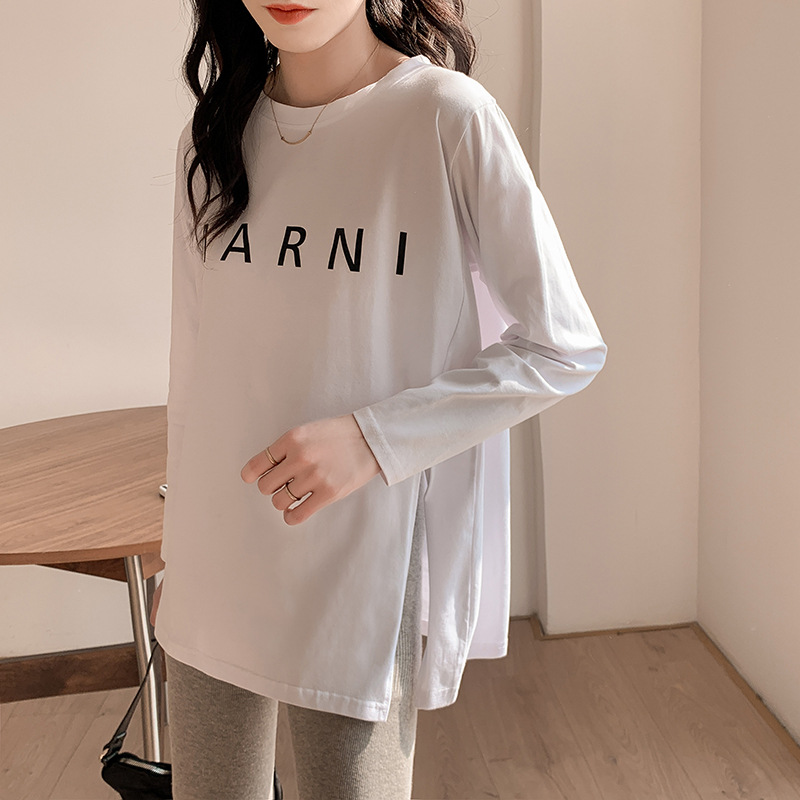 Spring 2022 New Striped Long-Sleeved T-Shirt Hoodie Women Thin Large Size Fashion Casual Loose Women's Base Shirt Application Scenario