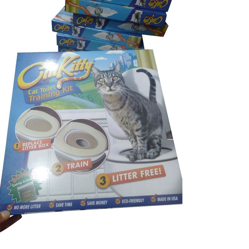 Pet Cat toilet Trainer New Cat toilet seat New high quality cat toilet trainer Specification drawing