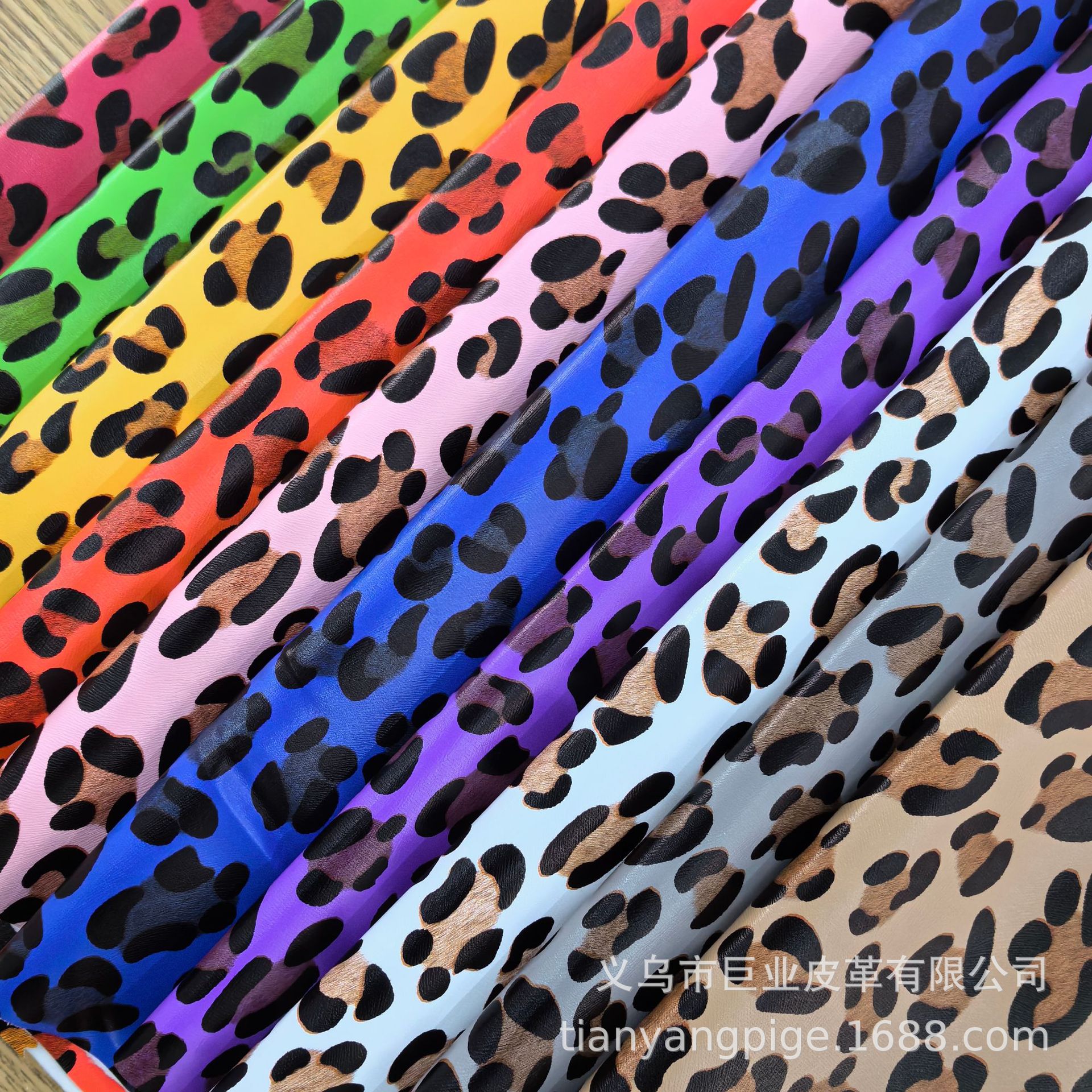 Pu Artificial Leather Leopard Cat Claw Leather Print New European Standard Environmental Protection Leather Bags Belt Shoes Sofa Leather Leather Fabric Application Scenario