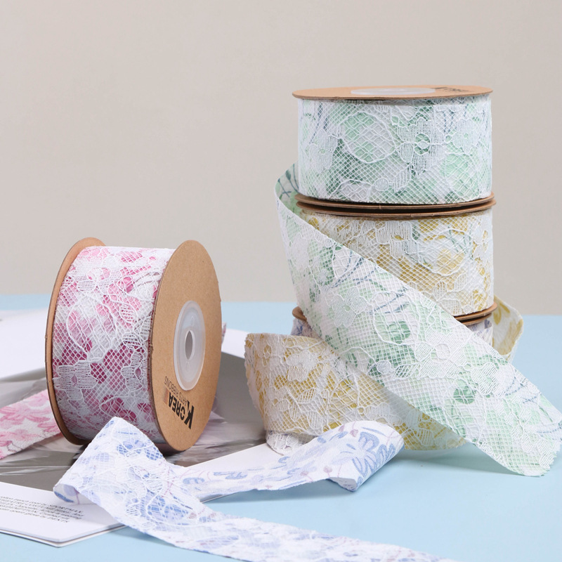 Floral lace ribbons, ribbons, hair accessories, bow shoes, flower straw hats, cake baking gift boxes, floral art, flower shops, ribbons