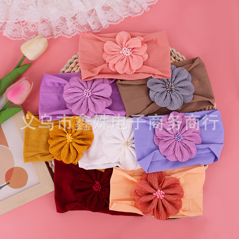Factory direct sales of diy clothing, headbands, corsages, decorative materials, matchstick, pleated fabric