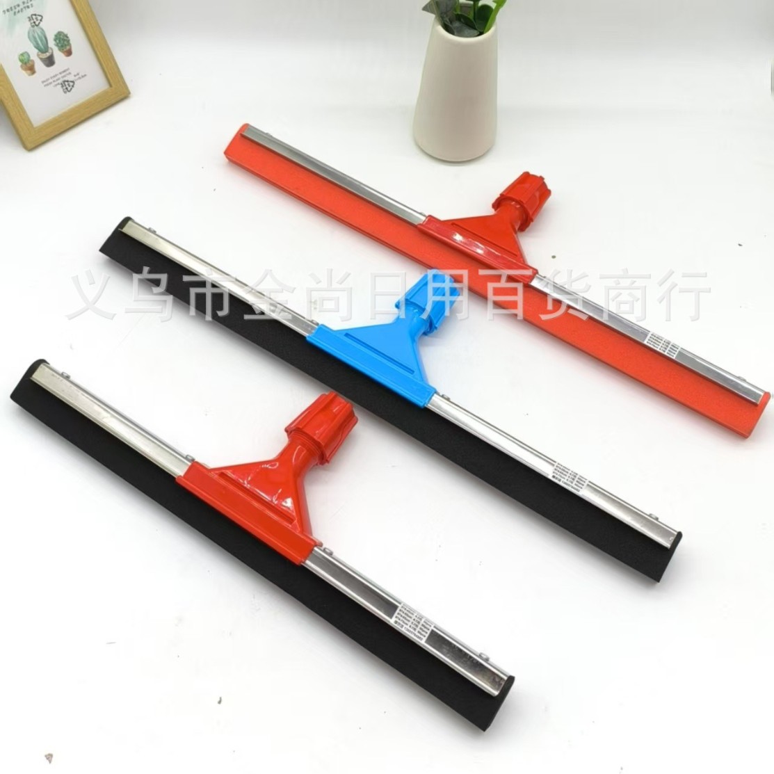 Bathroom wiper, water pusher, glass scraper, foam scraper, floor scraper head, glass scraper, household plastic and rubber floor scraper