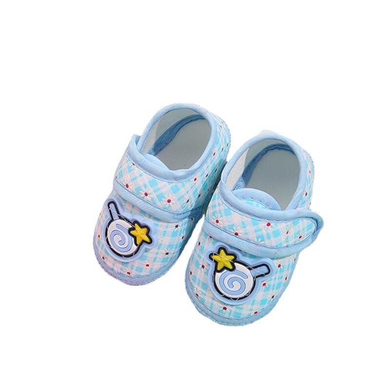 Cute Baby Velcro Bao Head Lightweight Spring And Autumn Men's And Women's Baby Shoes Soft Soles Non-Slip Baby Shoes Cartoon Toddler Shoes Item Picture