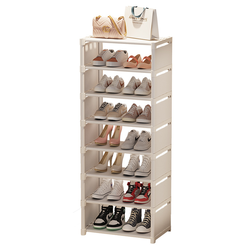 Shoe shelf simple household entrance shoe cabinet to store 2023 new dormitory small small narrow rental house Item Picture