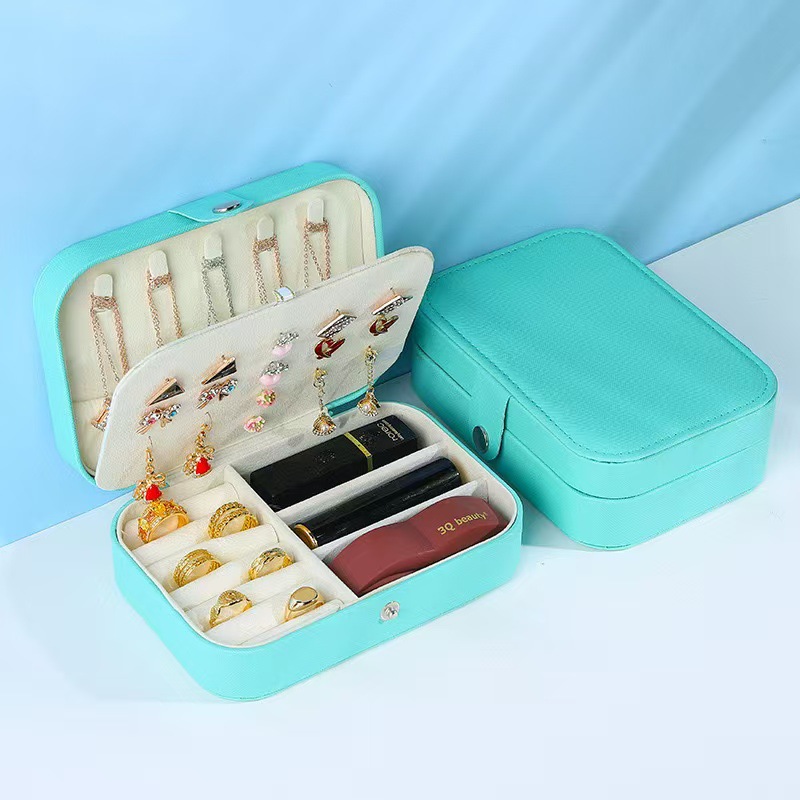 化妆包/爱心绣花/化妆品/女包/真皮女包细节图