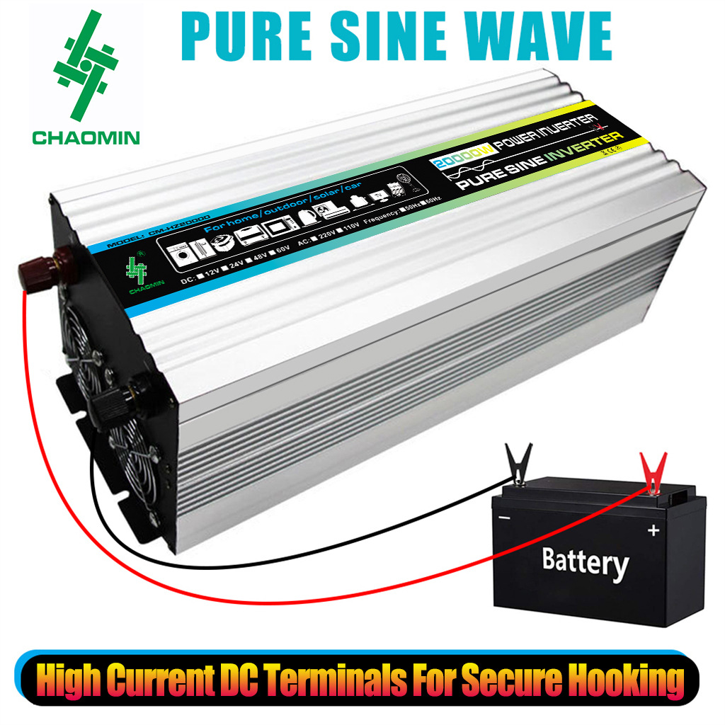 12V24V48V60V220V110V4000W пик 20000W чист бо инвертор с двойн светодиодн диспл pic 7