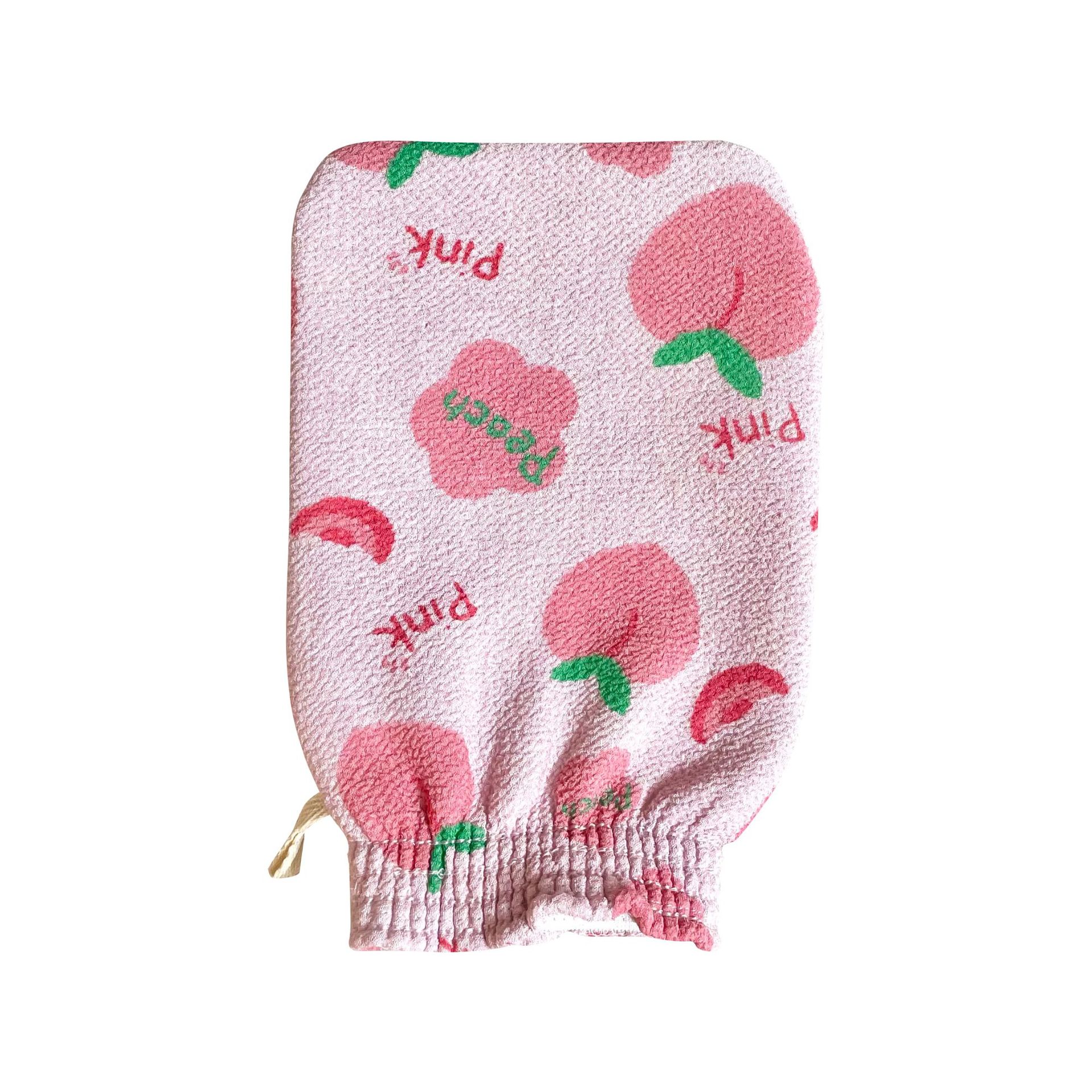 Double-Sided Household Fine Sand Painless Bath Towel Bath Center Thickened Soft Adult Mud Under Gray Bath Towel Bath Gloves Item Picture