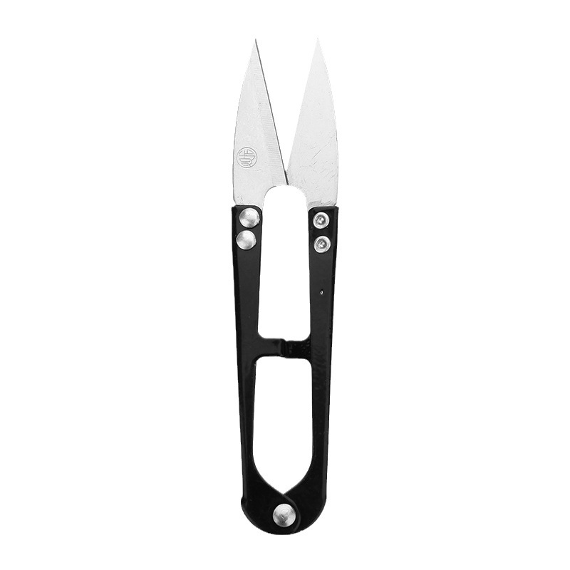 Factory direct cross embroidery edge scissors clothing tailor spring scissors home office U-shaped yarn scissors Item Picture