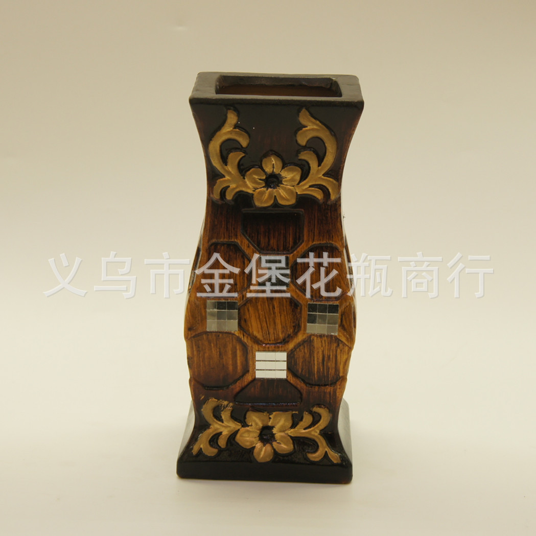 Arabic flower vases, dried flowers, living room simulation flower arrangements, Mediterranean decoration, affordable opening and wedding gifts details Picture
