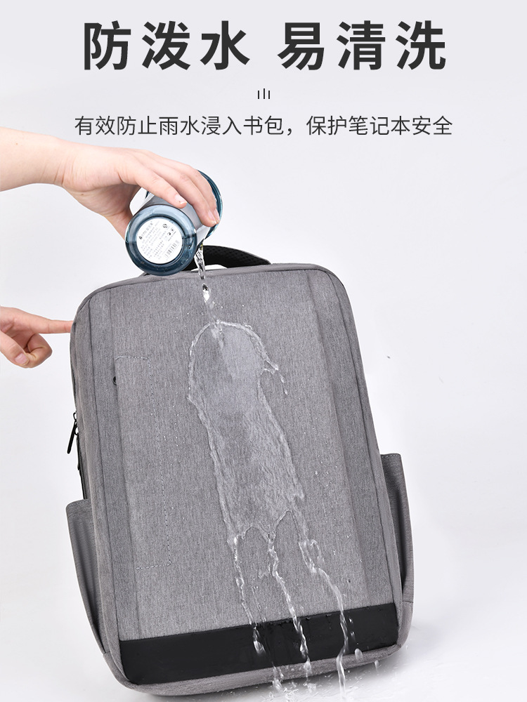 双肩背包实物图