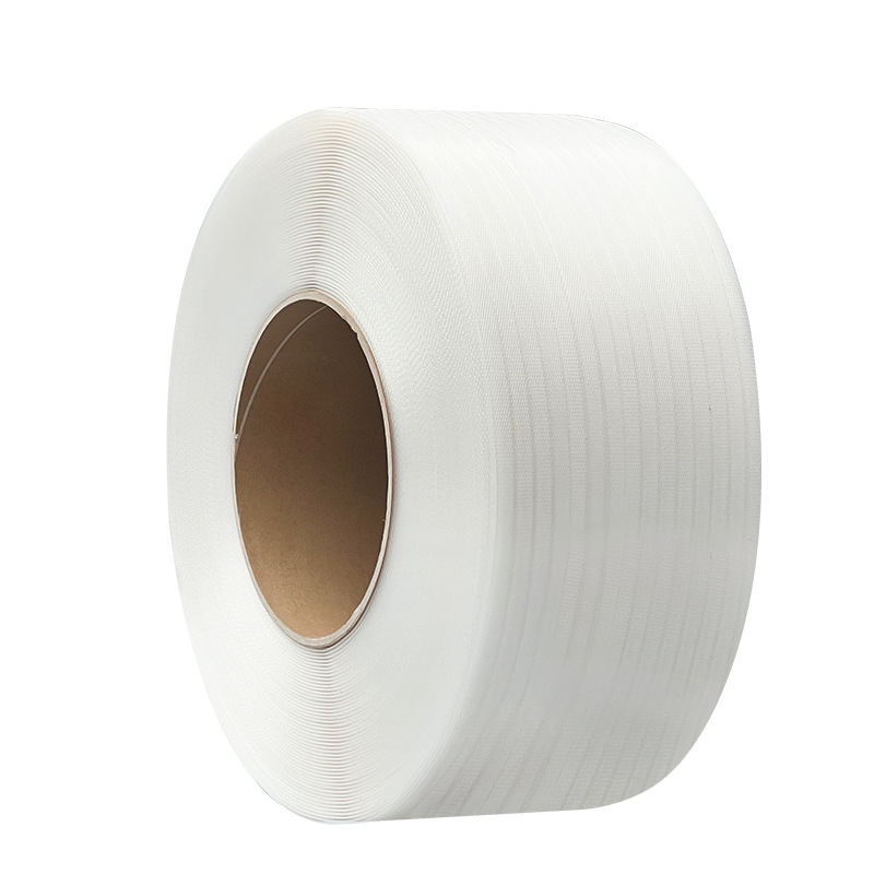 PP transparent white strapping tape, fully automatic semi-automatic machine strapping tape, manual hot melt tape material, plastic packaging tape Item Picture