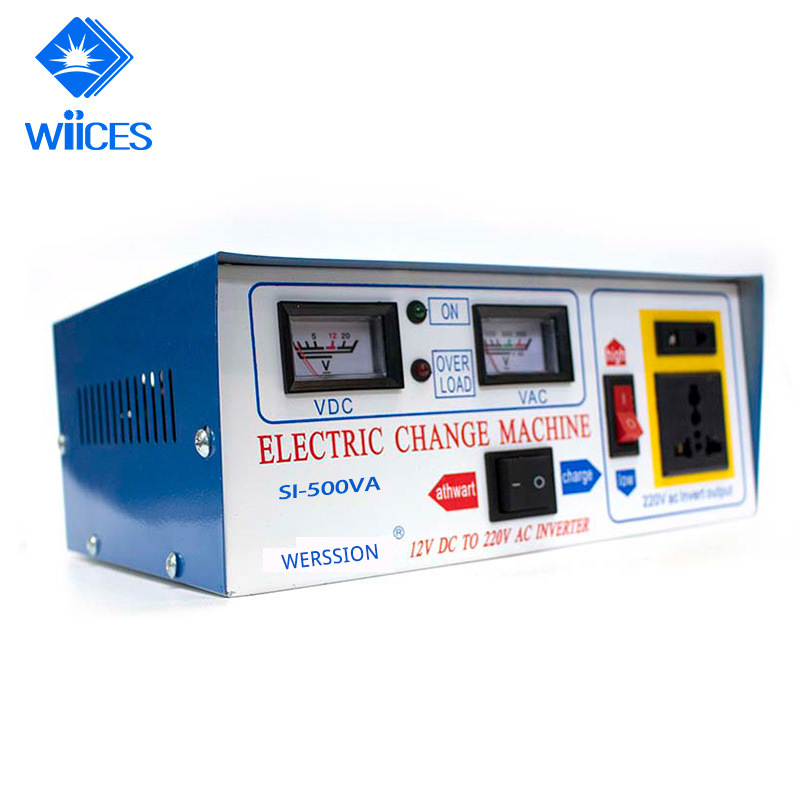 12v to 220v solar inverter square wave power converter 12V to 220V small 500w car wholesale details Picture