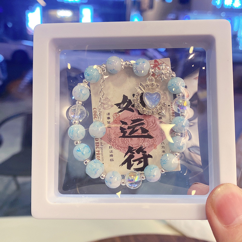 手链/饰品/水晶/水晶手串/水晶手链细节图