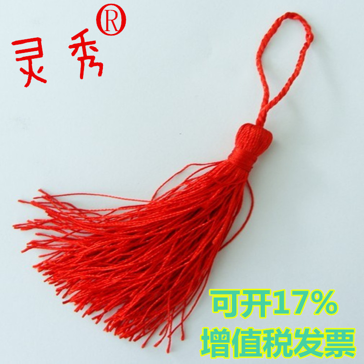 Red envelopes, tassels, tassels, Chinese knots, DIY clothing, bookmarks, accessories, invitations, greeting cards, fan handles, tassels, large quantities offer better prices details Picture