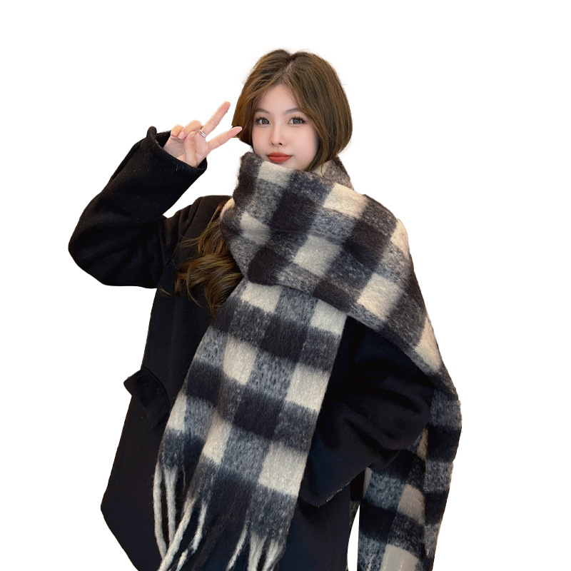 围巾/烫钻围巾/围巾女长款百搭/头巾女款长款穆斯林/围巾棉麻白底实物图