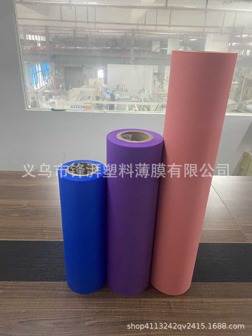 Embossed frosted PE film, milky white film, anti-slip protective film, packaging film, composite base material, CPE film, cast film, three-layer co-extrusion Application Scenario