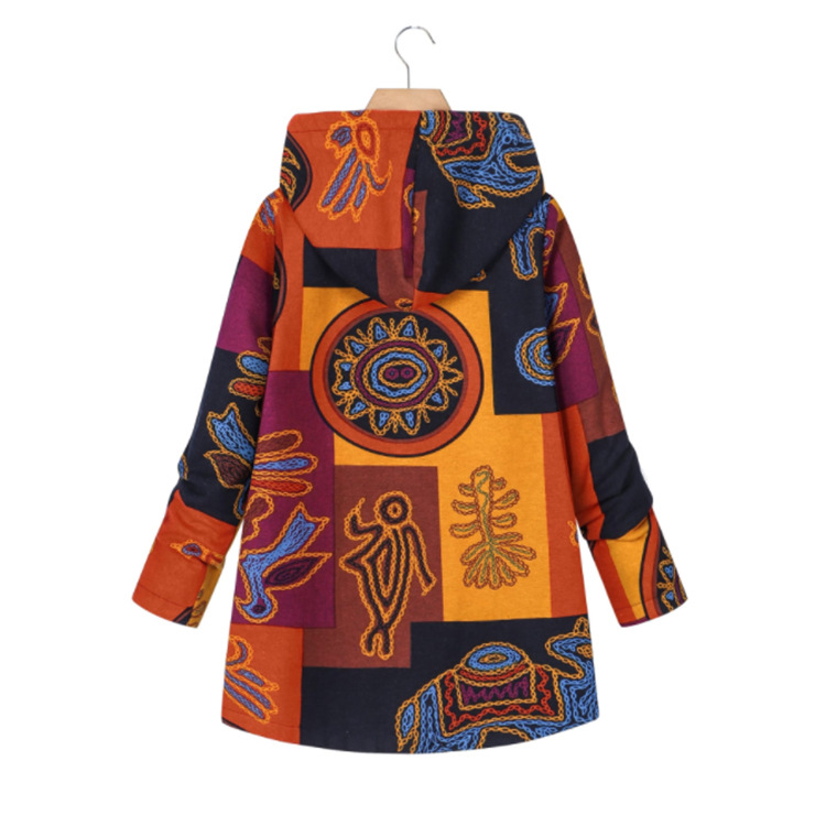 Autumn stylish commuter mini Chanel sports yoga print, fatten and oversized, European and American patchwork running cotton denim jacket Specification image