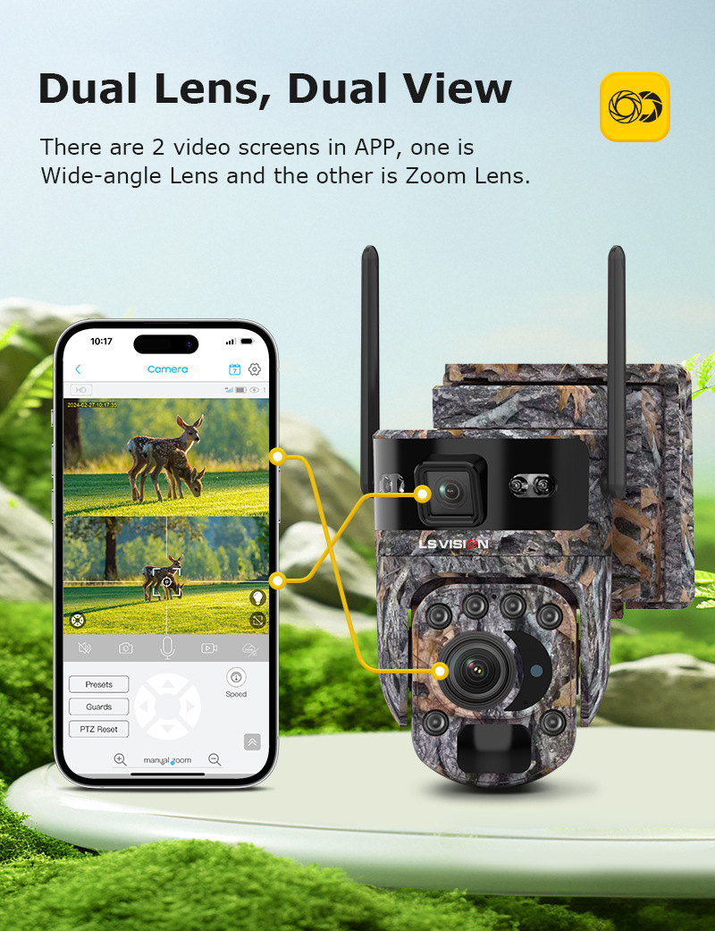 4G LTE Cellular Trail Camera Wildlife Game Camera迷彩 Ubox pic 4