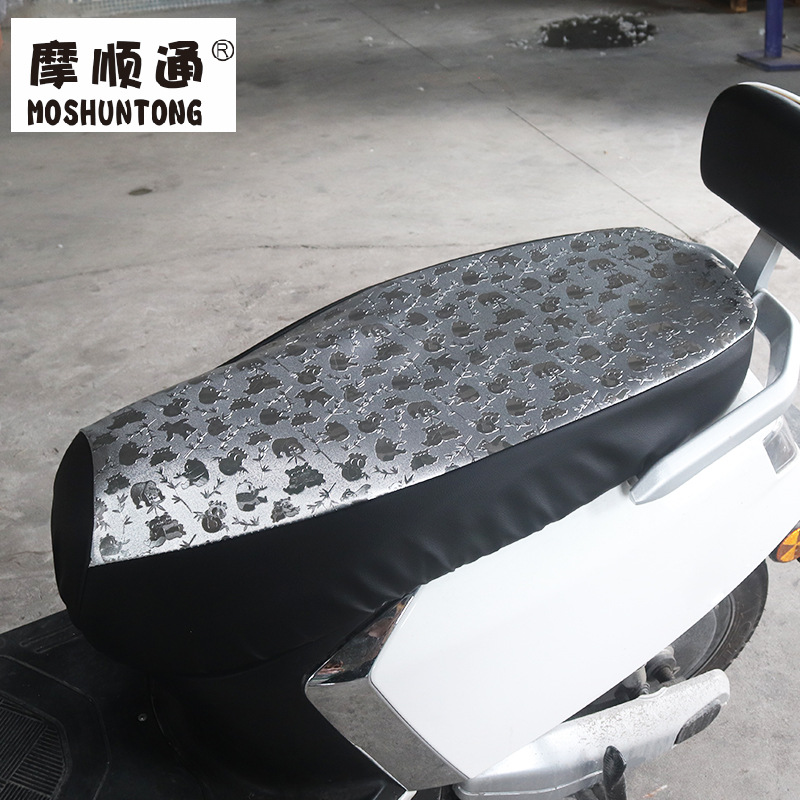Moshun Tong summer electric car seat cover sun protection rain motorcycle seat cover leather seat cover cushion cover heat insulation seat cover Application Scenario