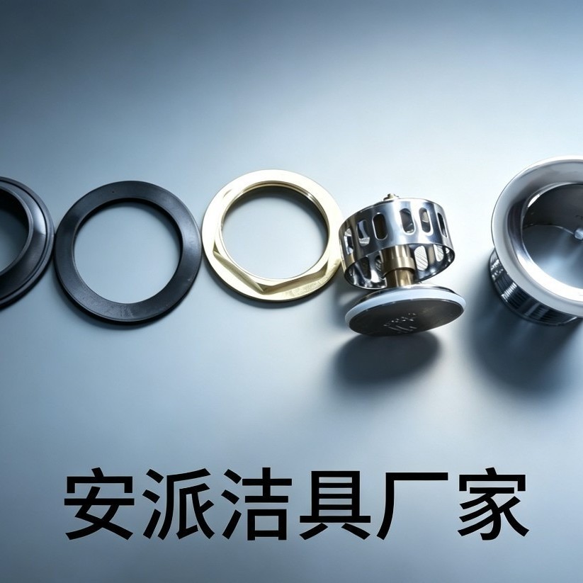 台盆下水软管/下水管/水槽大单槽白底实物图
