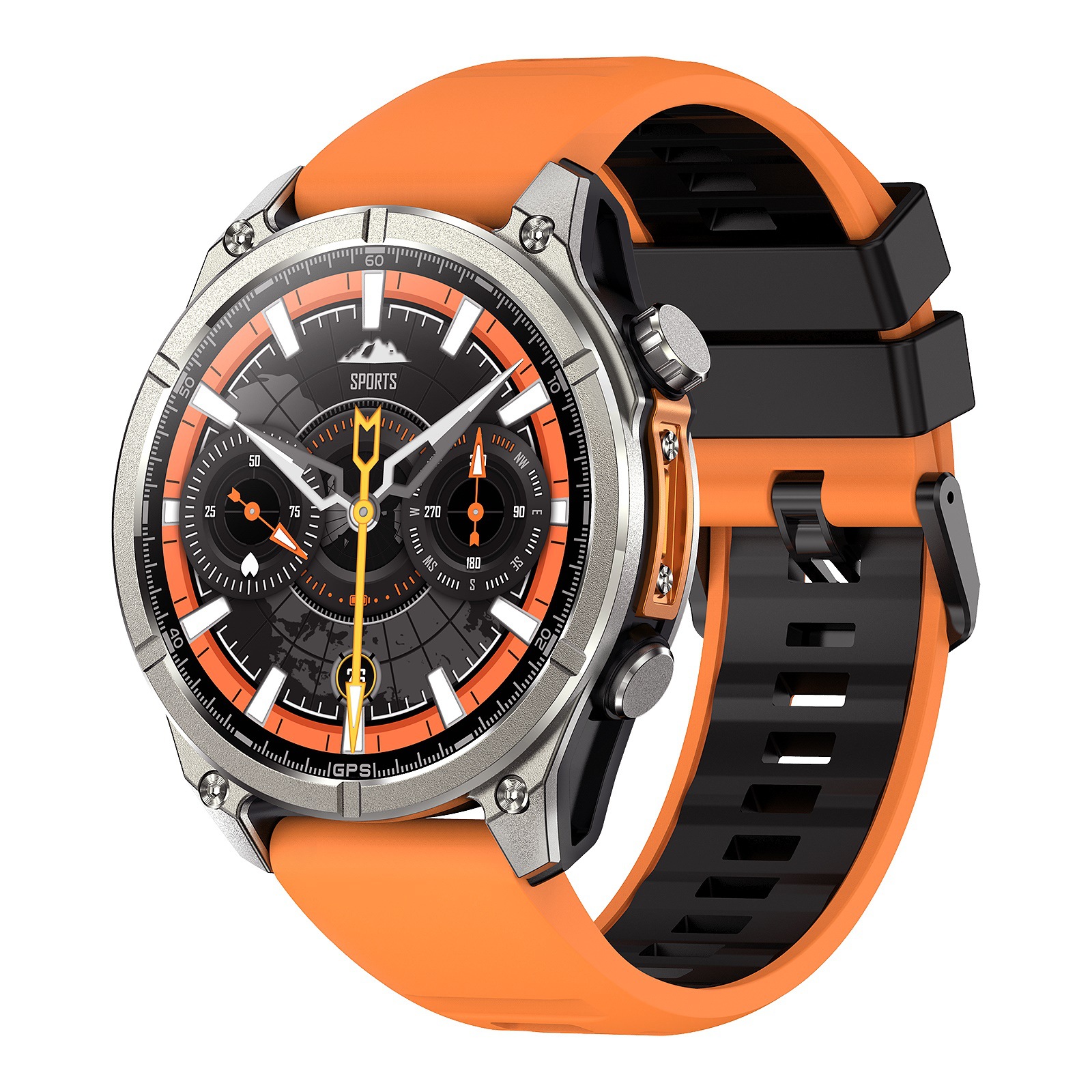 HD300 1.43Amoled GPS Bluetooth Large Memory 3ATM waterproof AMOLED smartwatch