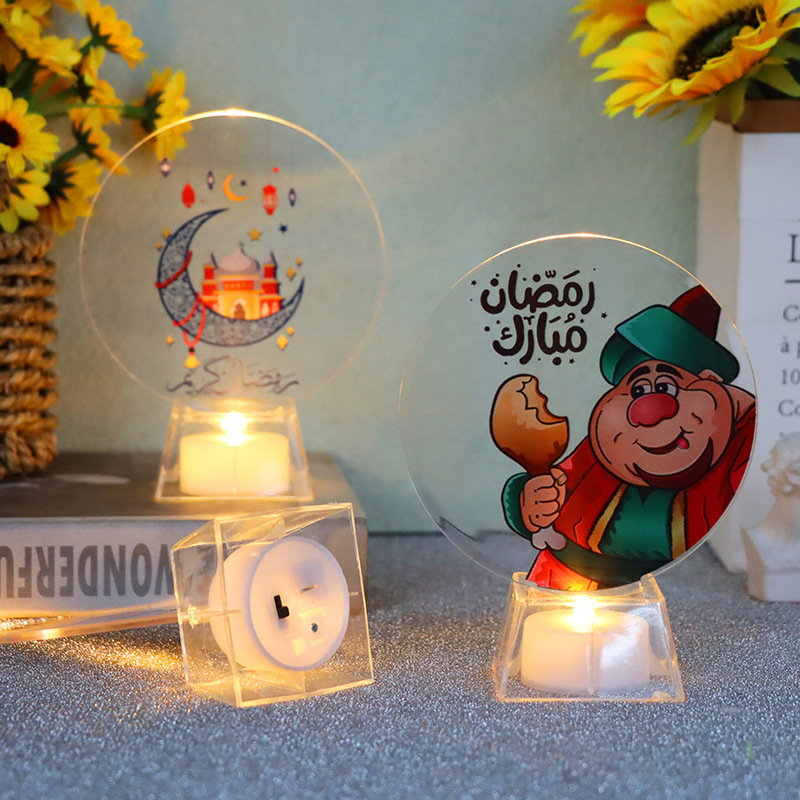 Wholesale of new cross-border led base light boards for the elderly, festival decorative lights, LED electronic candles, ornaments and props Application Scenario