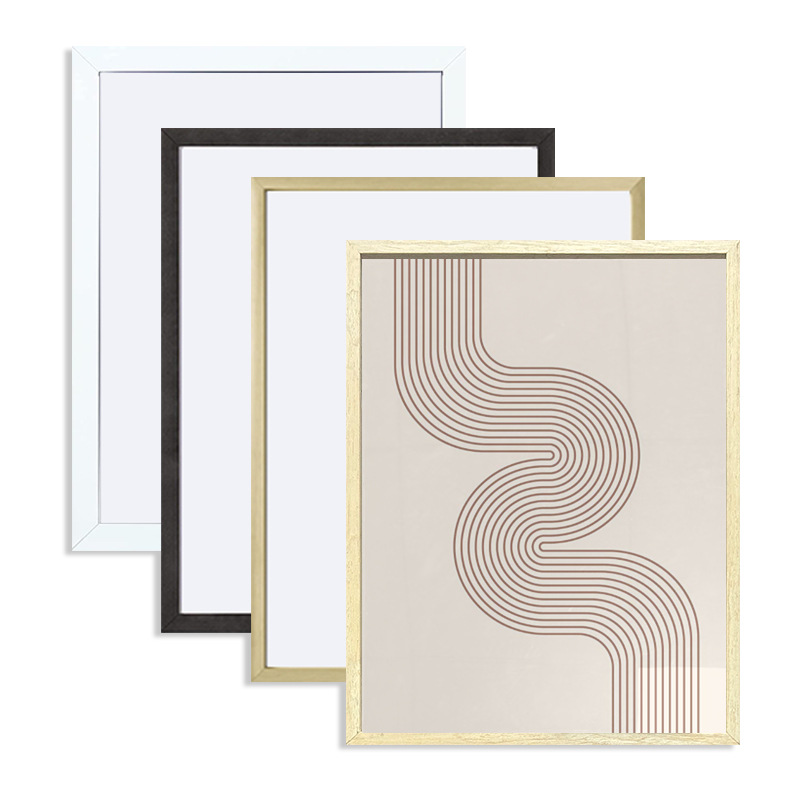 Creative oak picture frames and modern, simple landscape living room decorative paintings in the InS-style dining room and bedroom of Guangdong factory Item Picture