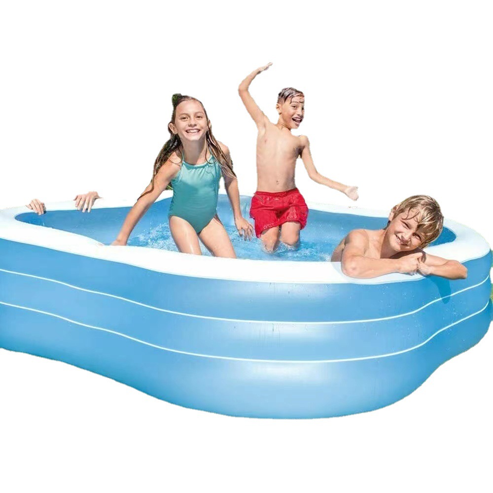 intex/57495/跨境专供梅花白底实物图