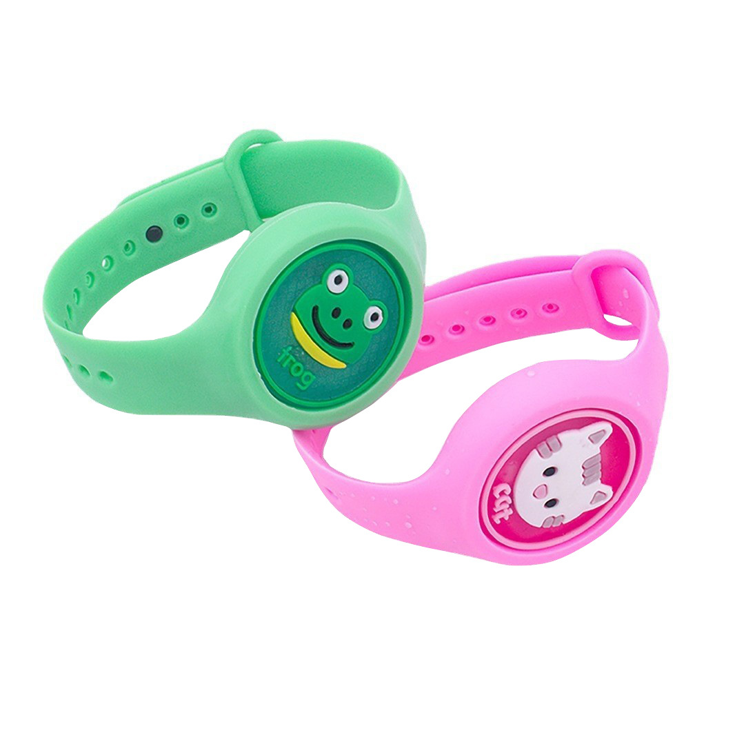 Mosquito repellent wristband Wholesale children's toys with light summer anti-mosquito flash drive mosquito button light rotating mosquito repellent watch Item Picture