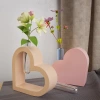 diy Poppy crystal resin heart-shaped test tube flower vase, scented gypsum concrete flower arrangement, silicone mold Specification image
