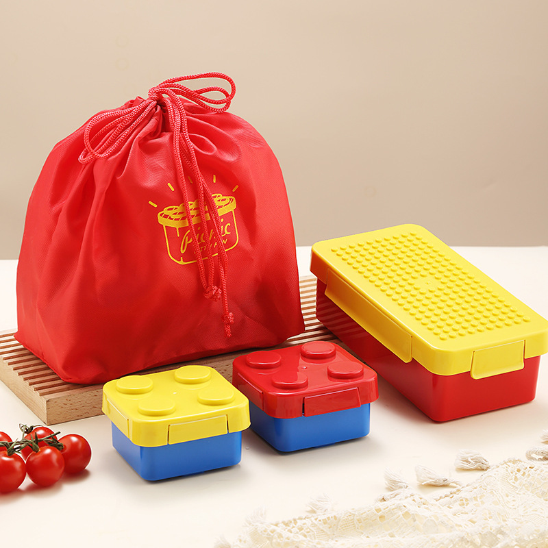 Build a lunch box with building blocks Application Scenario