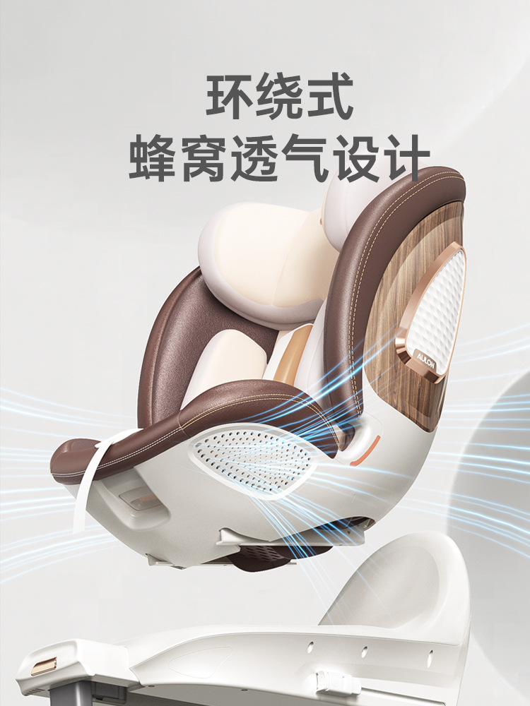 Aulon S360 Swivel Child Safety Seat For Newborn Infants 0-12 Years Old Baby Car details Picture