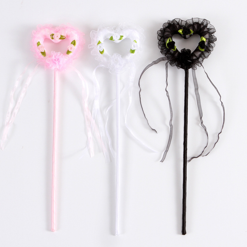 Halloween dress up Angel wings prop accessories Angel stick Angel head hoop head ring fairy stick devil set 61