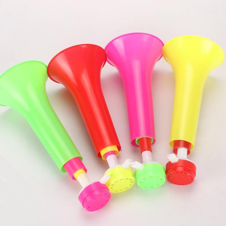 Trompeta telescópica grande de tres secciones 60cm trompeta de fans de vuvuzela copa del mundo booster props juguetes para niños Specification image