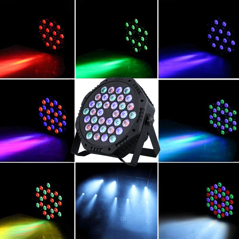 36 Single Color Full Color Led Panlamp Dance Room Colorful Light Dance Room Atmosphere Light Wedding Performance Fill Light Stage Light Application Scenario