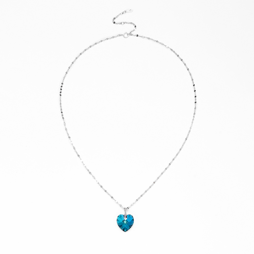 Yasliffe heart pendant female S925 silver love diamond temperament collarbone necklace female Japanese and Korean tide net red jewelry Application Scenario