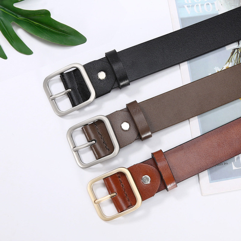 Black Tpu Small Belt For Ladies Ins Style Denim Waistband With Fine Waistband Decoration Retro Women Fashion Wholesale