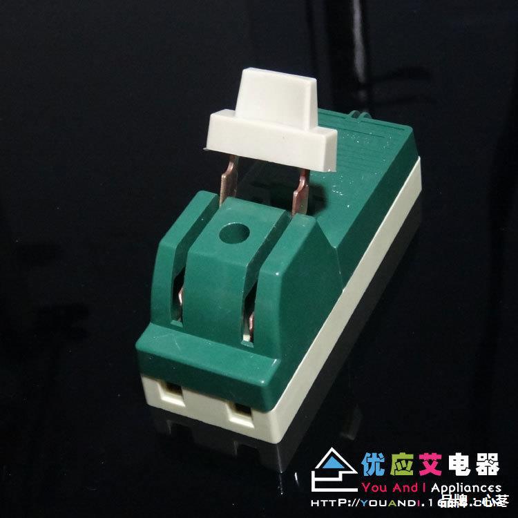 Green 2X32A knife switch blade load HK1 knife switch power metal disconnector manufacturer wholesale Specification image