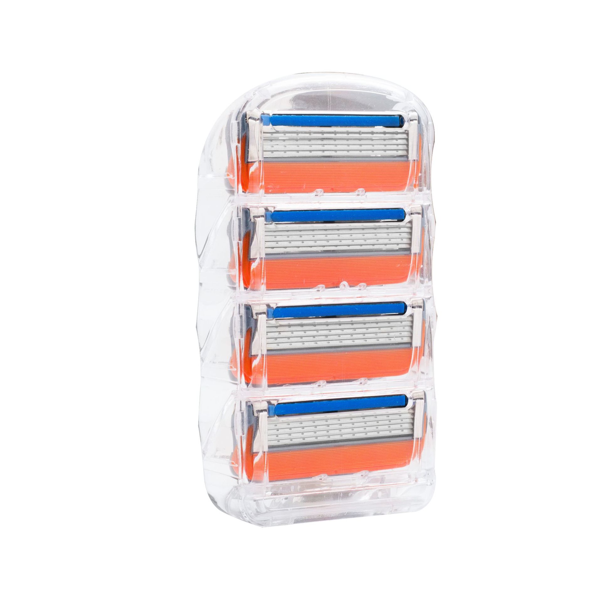 General Geely five-layer razor blade cross-border trade orange blade 5-layer shaving razor