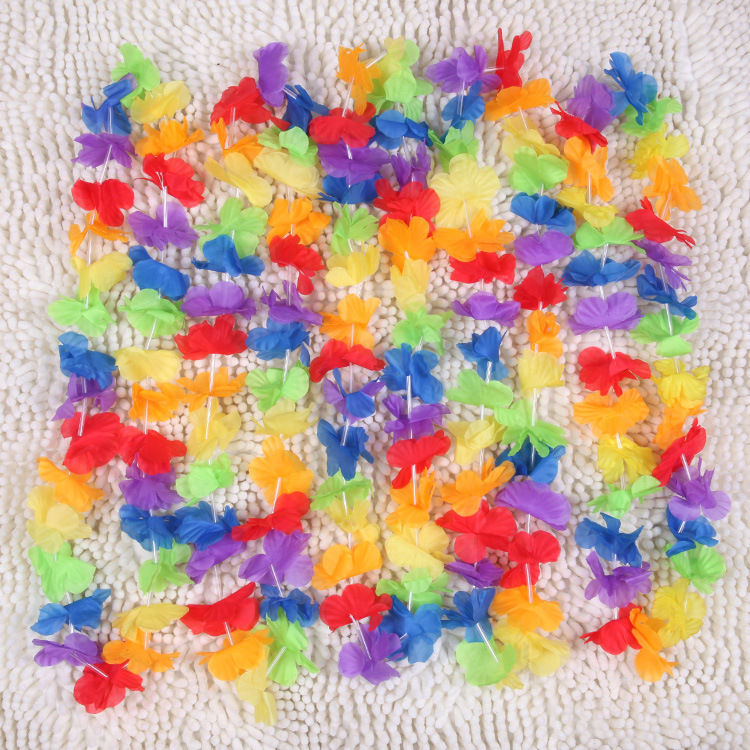 彩色向阳花花环 化妆舞会草裙舞表演专用花环