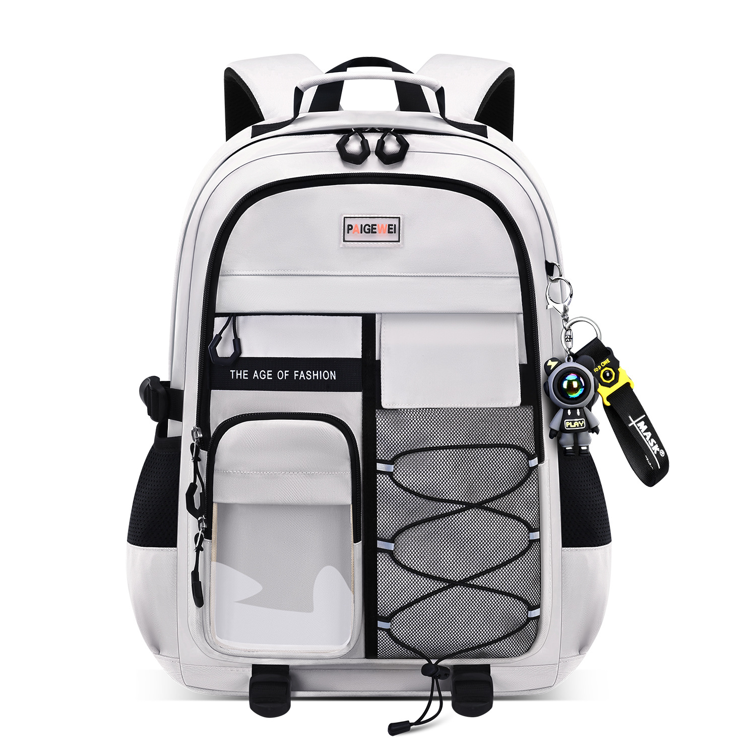 2025 New model of schoolbag for primary and junior high school girls, reducing burden and protecting spine, large capacity for high school girls, ultra-light for boys Item Picture