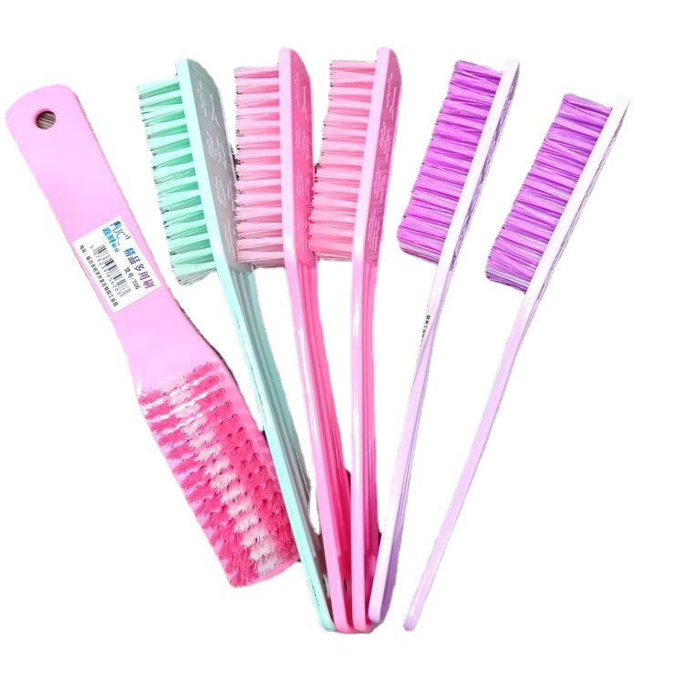 706 Long-handled shoe brush, extended plastic shoe brush, candy-colored laundry brush, cleaning brush, Yiwu, one or two yuan Item Picture