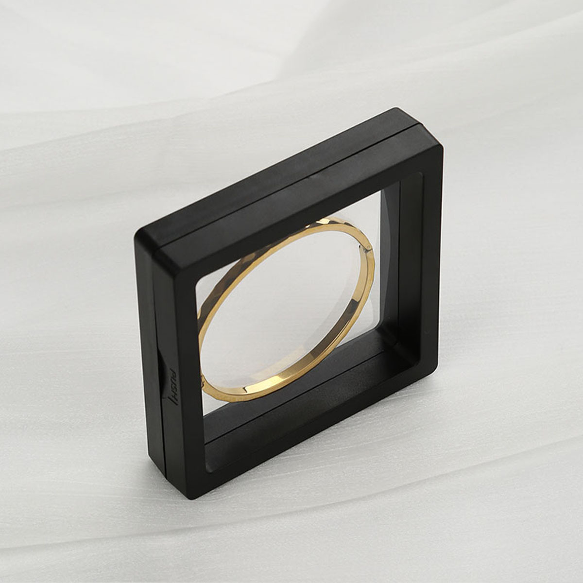 علب أدوات عرض الأغشية، خواتم مختومة شفافة مانعة للأكسدة، قلادة قلادة قلادة Specification image