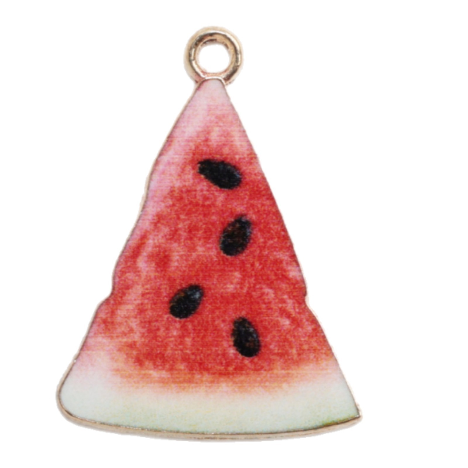 Fruit, watermelon, strawberry, cherry bracelets, necklaces, earrings, earrings, alloy oil-dripping jewelry accessories, diy materials by hand Item Picture